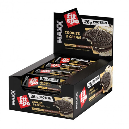 FitSpo - Max Bar - Cookie&Cream 75G