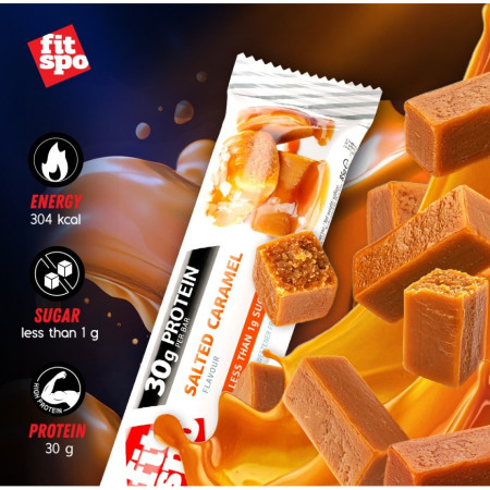 FitSpo - Pro Bar - Salted Caramel 85G