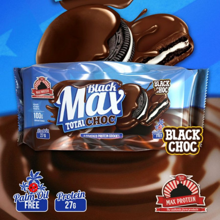 Max Protein - Black Max Total Choc (4 Piškoti)