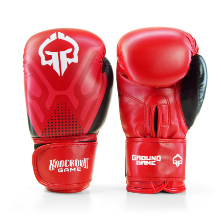 Ground Game - BOKS rokavice - CYBORG RED