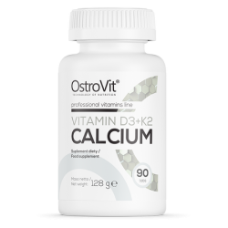 OstroVit - Vitamin D3 + K2 + Calcium (90 tab.)