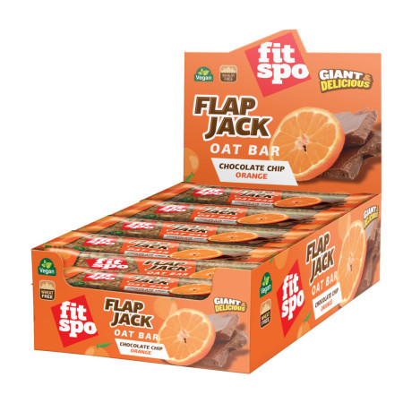 FitSpo - Flap Jack - Chocolate Chip & Orange 90G