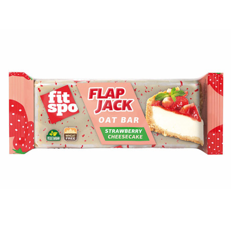 FitSpo - Flap Jack - Strawberry Cheesecake 90G