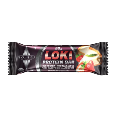Azgard - Loki Protein Bar 50g - Strawberry Cheesecake