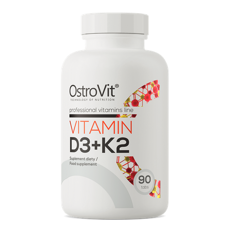 OstroVit - Vitamin D3 + K2 90 tabs