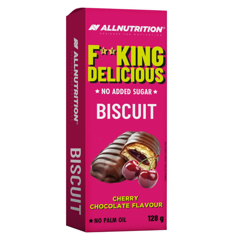 ALLnutrition - Fitking Delicious Biscuit Cherry 128g