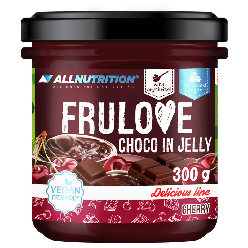 ALLnutrition - FRULOVE Choco in Jelly Cherry 300g