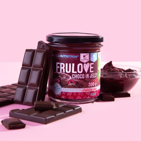 ALLnutrition - FRULOVE Choco in Jelly Cherry 300g