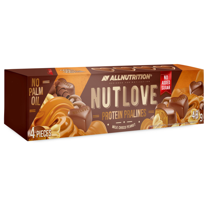 ALLnutrition - Protein Pralines - Milk Choco Peanut 48g