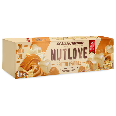 ALLnutrition - Protein Pralines - White Choco Peanut 48g