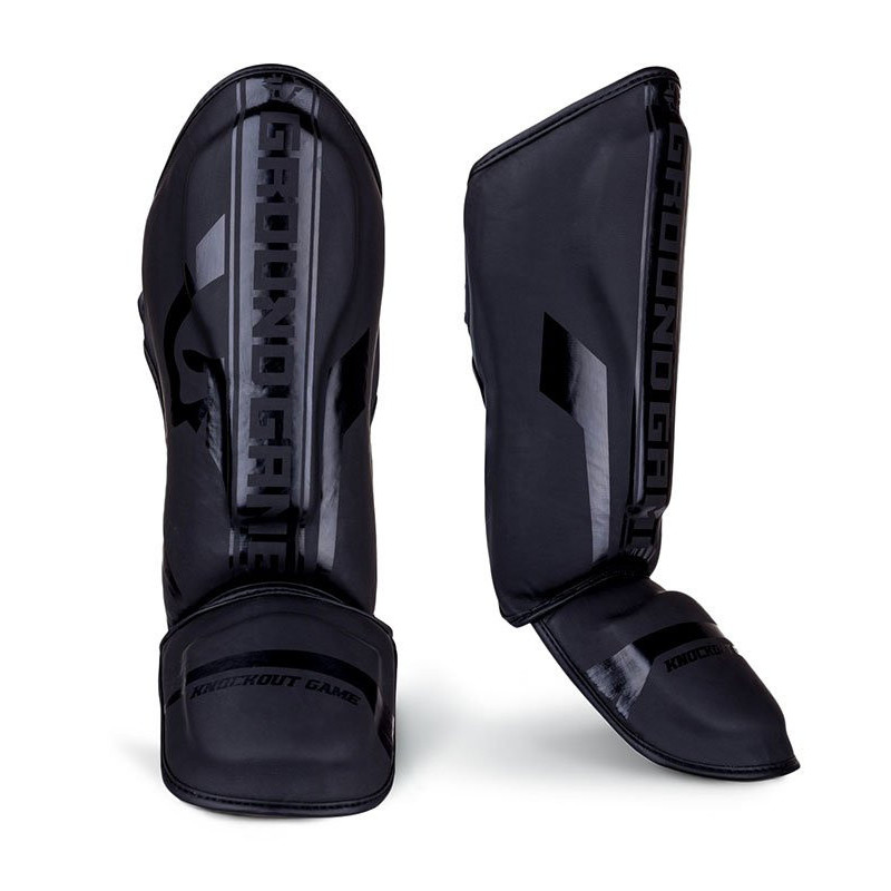 Ground Game - Shinguard - STRIPE BLACK