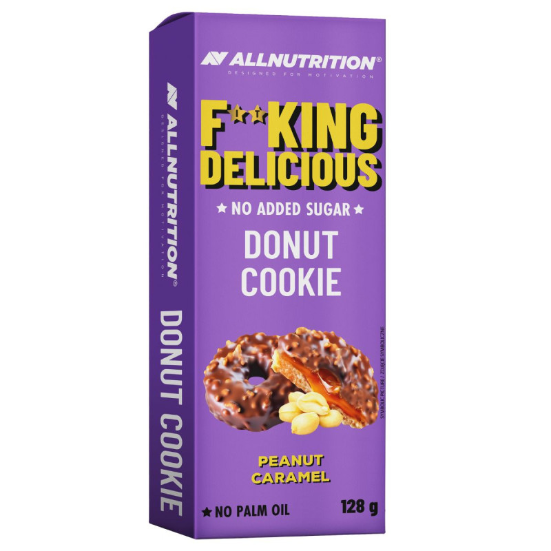 ALLnutrition - Fitking Donut Cookie Peanut Caramel 128g
