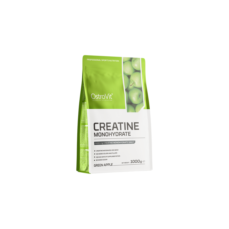 OstroVit - Creatine Monohydrate 1000 g green apple