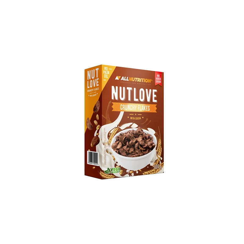 ALLnutrition - NUTLOVE Crunchy Flakes - COCOA 300g