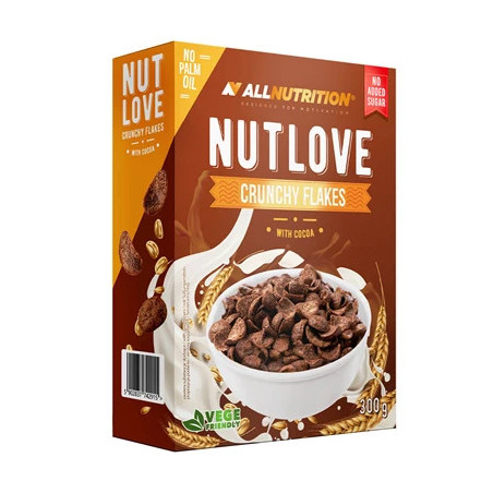 ALLnutrition - NUTLOVE Crunchy Flakes - COCOA 300g