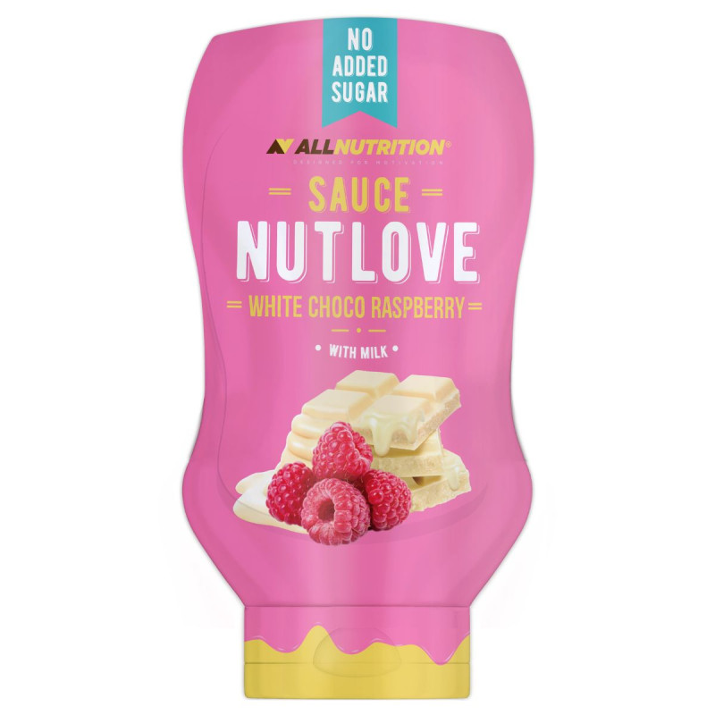 ALLnutrition - NUTLOVE Sauce White Choco Raspberry 280ml