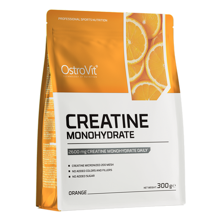 OstroVit - 100% Creatine Monohydrate 300g | Z okusom