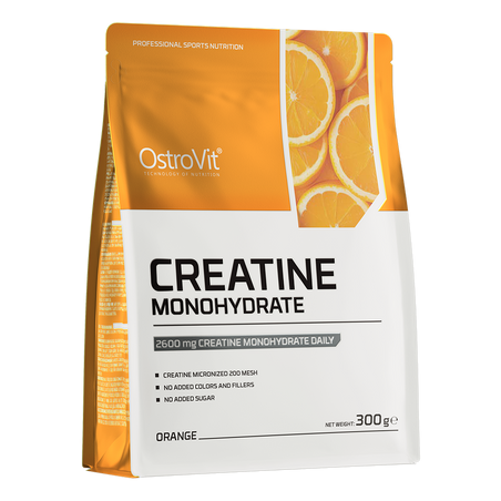 OstroVit - 100% Creatine Monohydrate 300g | Z okusom