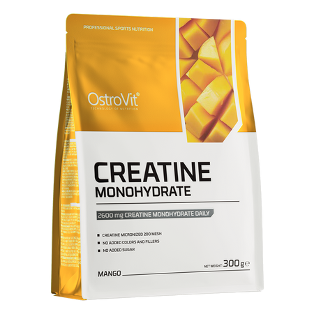 OstroVit - 100% Creatine Monohydrate 300g | Z okusom