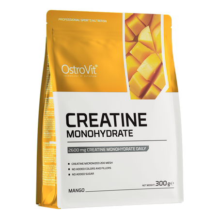 OstroVit - 100% Creatine Monohydrate 300g | Z okusom