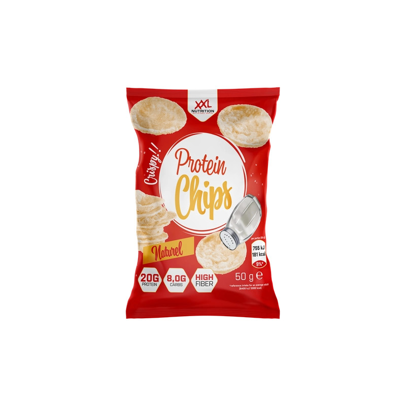 XXL NUTRITION - Protein Chips - Natural 50g