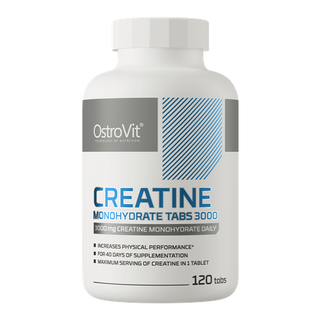 OstroVit - Creatine Monohydrate 3000 mg 120 tabs.