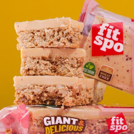 FitSpo - Flap Jack - Strawberry Cheesecake 12x90G