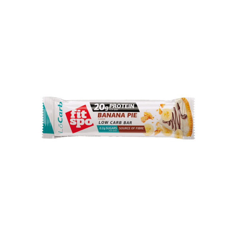 FitSpo - LoCarb Bar - Banana Pie 60G