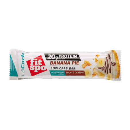 FitSpo - LoCarb Bar - Banana Pie 60G