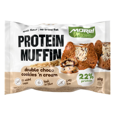 KT Sport - MHN Protein Muffin 60G - Double Choco Cookie Cream