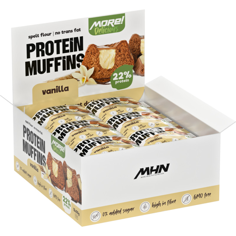 KT Sport - MHN Protein Muffin 12x50G - Vanilla