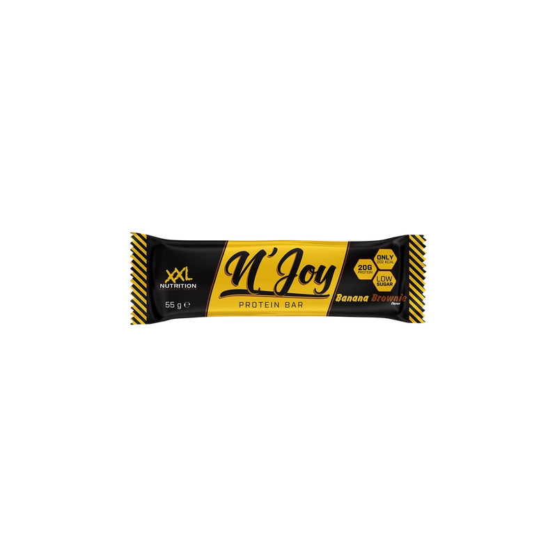 XXL NUTRITION - N'Joy Protein Bar 55g - Banana Brownie