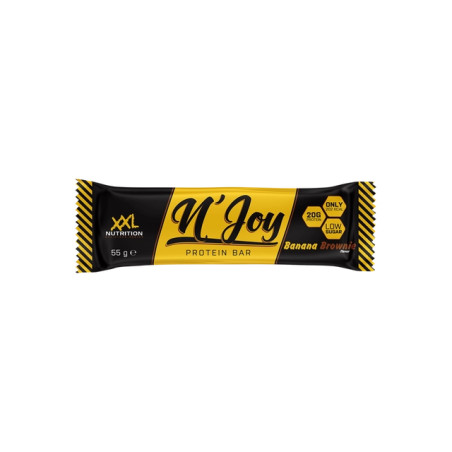 XXL NUTRITION - N'Joy Protein Bar 55g - Banana Brownie