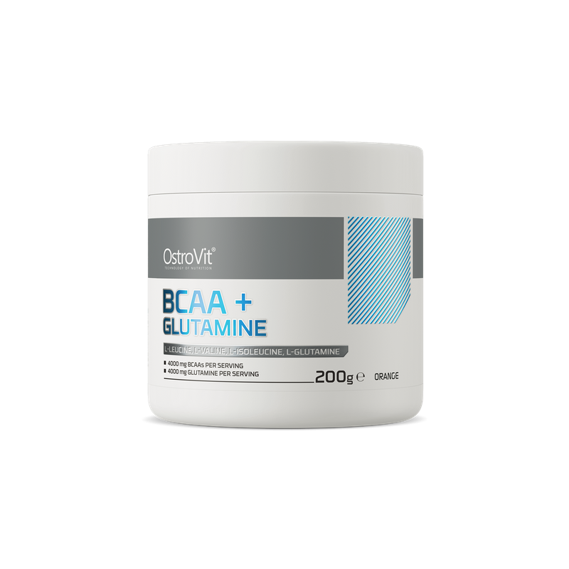 OstroVit - BCAA + Glutamine 200g z okusom
