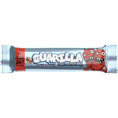 FA NUTRITION - GUARILLA HIGH PROTEIN BAR - Coconut & Caramel 48g
