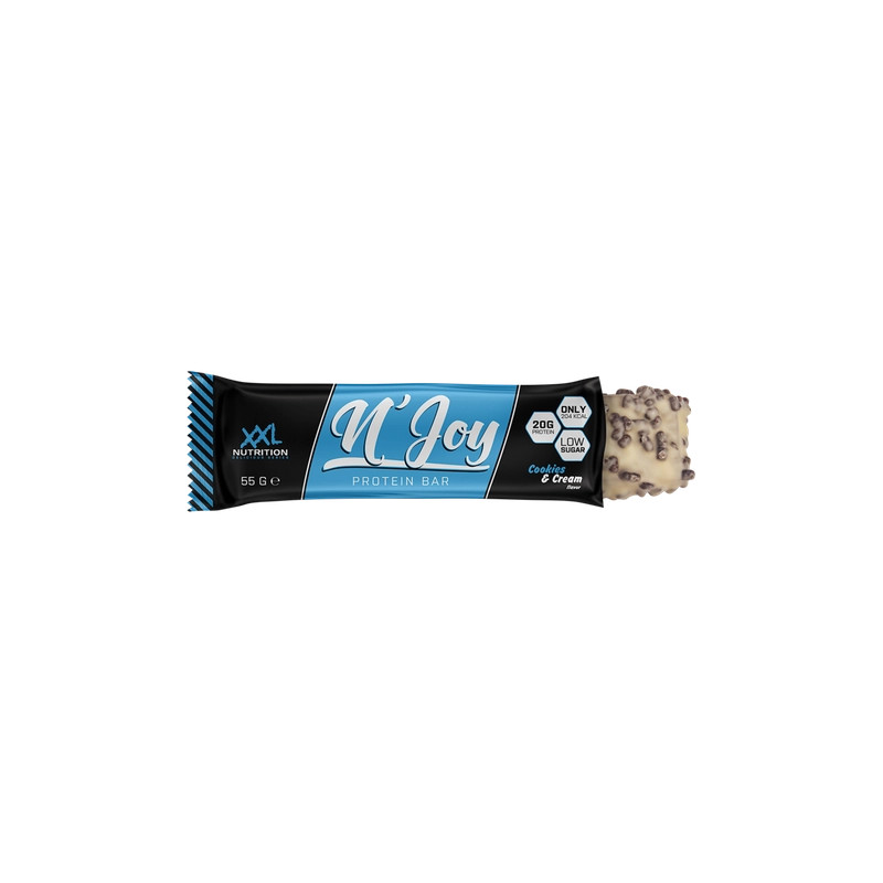 XXL NUTRITION - N'Joy Protein Bar 55g - Cookies & Cream