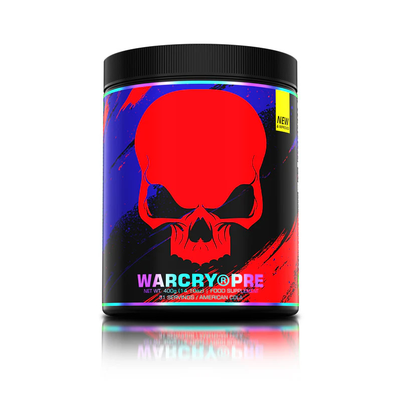 GENIUS NUTRITION – WARCRY® PRE 400g - COLA