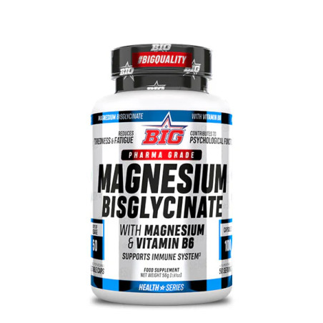 BIG SUPPS - Magnesium Bisglycinate + Mg + B6 (100 cap.)