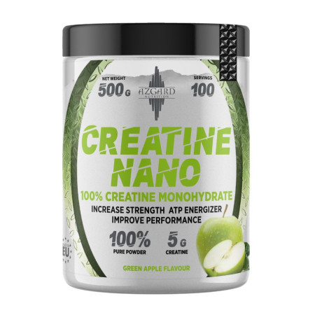 Azgard - Kreatin Monohidrat NANO 500g z okusom