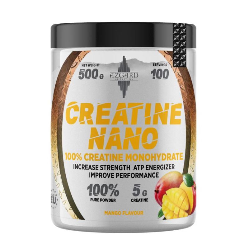 Kreatin Monohidrat Azgard NANO 500 g | Z okusom
