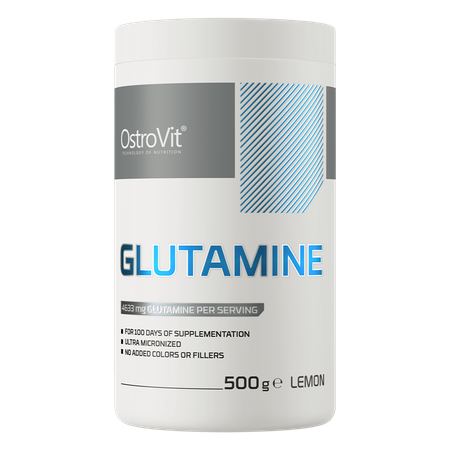 OstroVit - 100% Glutamine 500g | Z okusom
