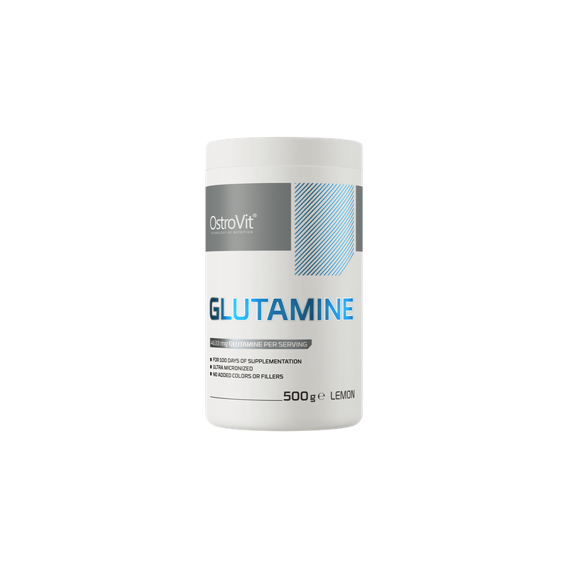 OstroVit - 100% Glutamine 500g | Z okusom