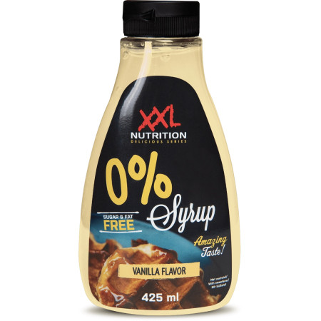 XXL NUTRITION - 0% Syrup - Vanilla 425ml|EXP: 24.03.2026