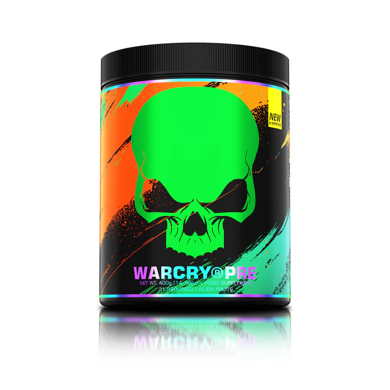 GENIUS NUTRITION – WARCRY® PRE 400g - ALIEN FRUITS