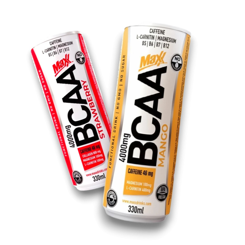 MAXX DRINKS - Maxx Drink – BCAA + Caffeine 330ml