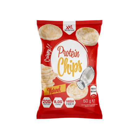XXL NUTRITION - Protein Chips - Natural 50g|EXP: 30.04.2026