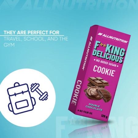 ALLnutrition - Fitking Cookie Double Chocolate 128g