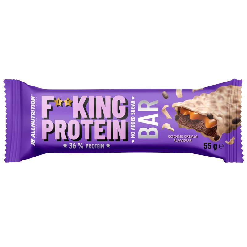 ALLnutrition - Fitking Protein Bar - Cookie & Cream 55g
