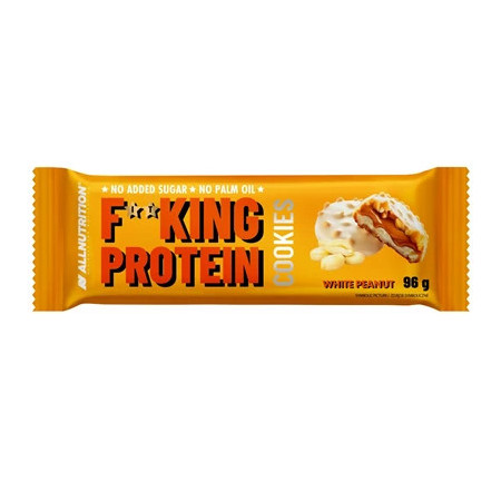 ALLnutrition - Fitking Protein Cookie - White Peanut 96g|EXP: 31.05.2026