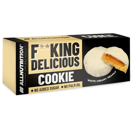 ALLnutrition - Fitking Cookie  White Creamy Peanut 128g|EXP: 31.05.2026